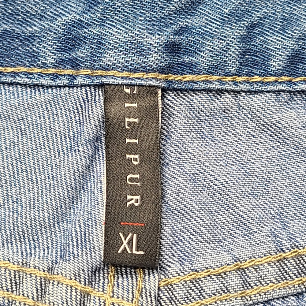 GILIPUR Mens Blue Cotton‎ Straight Leg Jeans XL 29x31 Denim Pants - Picture 6 of 10